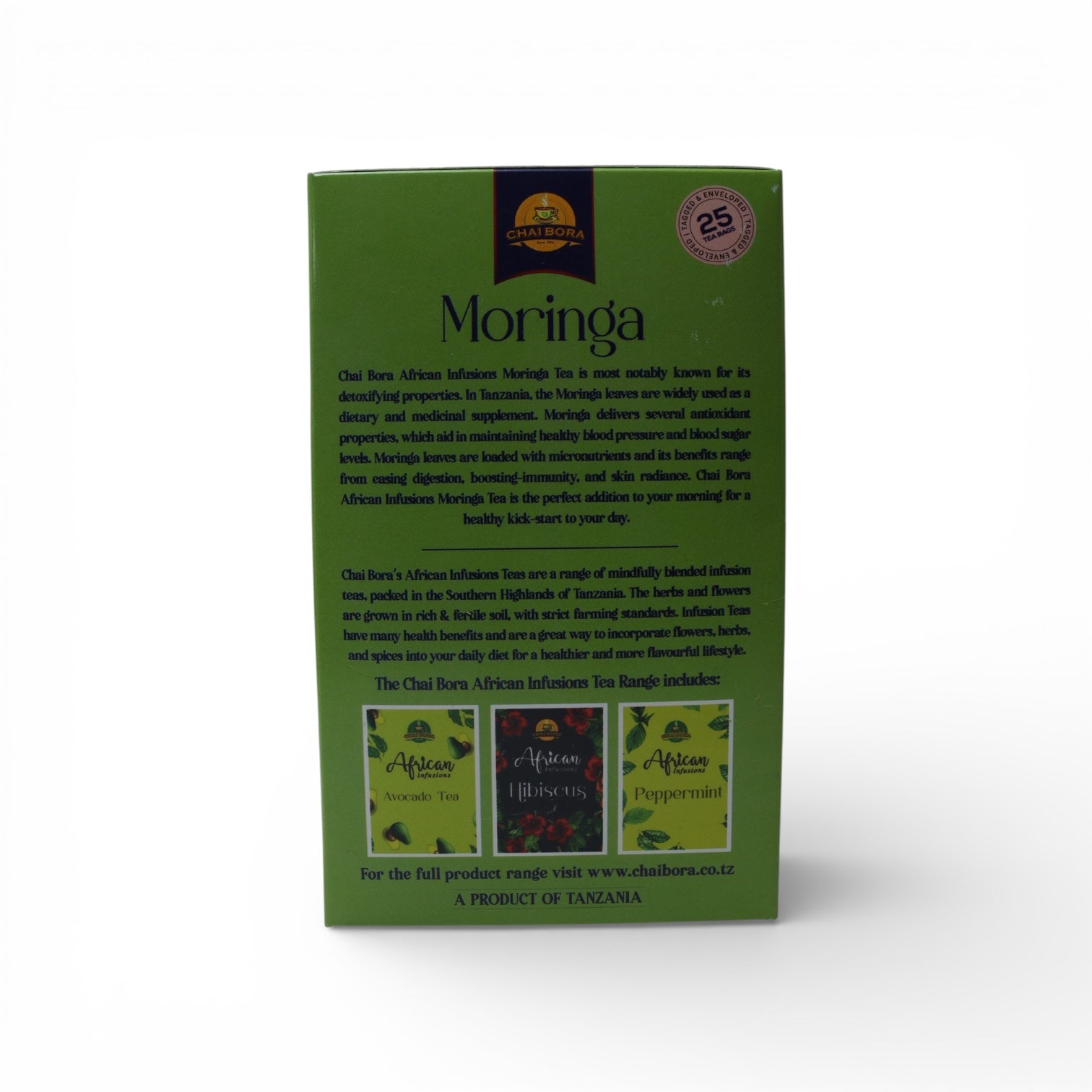 Chai Bora African Infusions – Moringa Tee