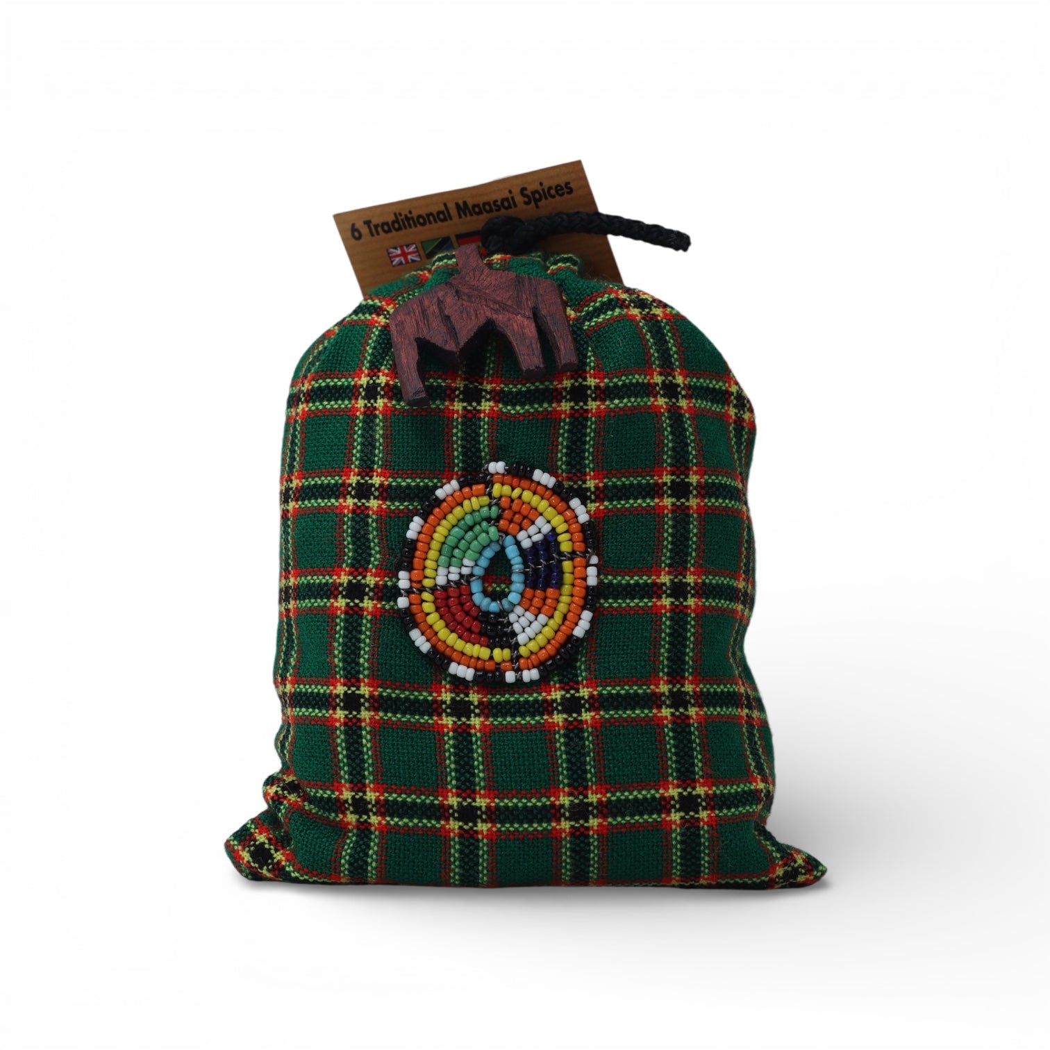 Traditionelle Maasai-Gewürze – Dekorative Geschenktasche