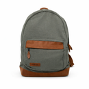 Sandstorm Rucksack aus Segeltuch und Leder, ostafrikanischer Alltags- und Reiserucksack