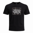 Tansania Zebraherde Grafik-T-Shirt – Schwarz
