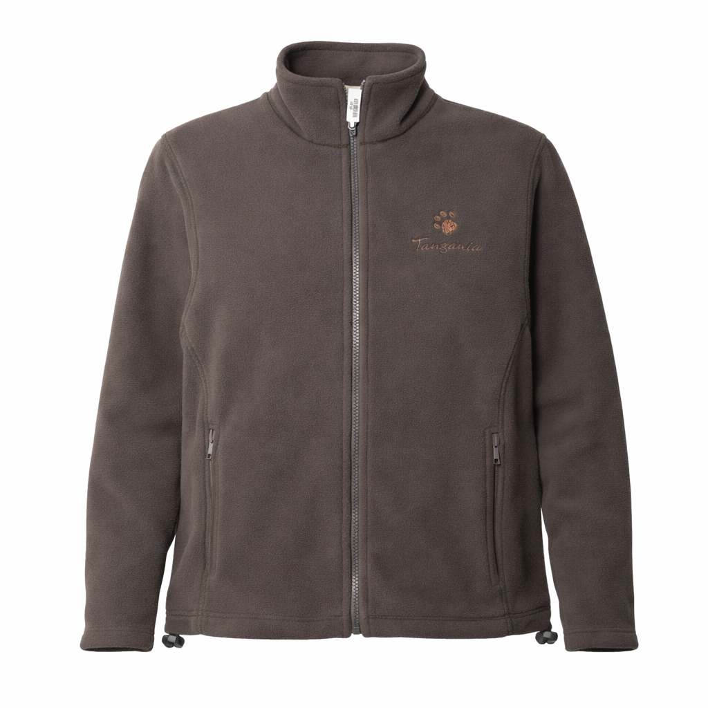 Safariland - Tanzania Fleece Jacket - Olive Brown - Full Zip