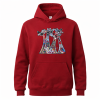 Safariland Giraffen-Squad Hoodie – Leuchtender Afrikanischer Kunstdruck – Unisex