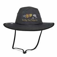 The Big Five Tanzania Safari Hat – Wide Brim with Chin Strap