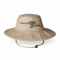 Hakuna Matata Safarihut – Breite Krempe – Khaki