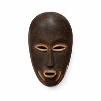 Dan-Style African Wooden Face Mask