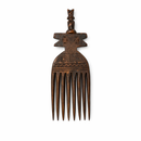 Hand-Carved African Ceremonial Hair Pick