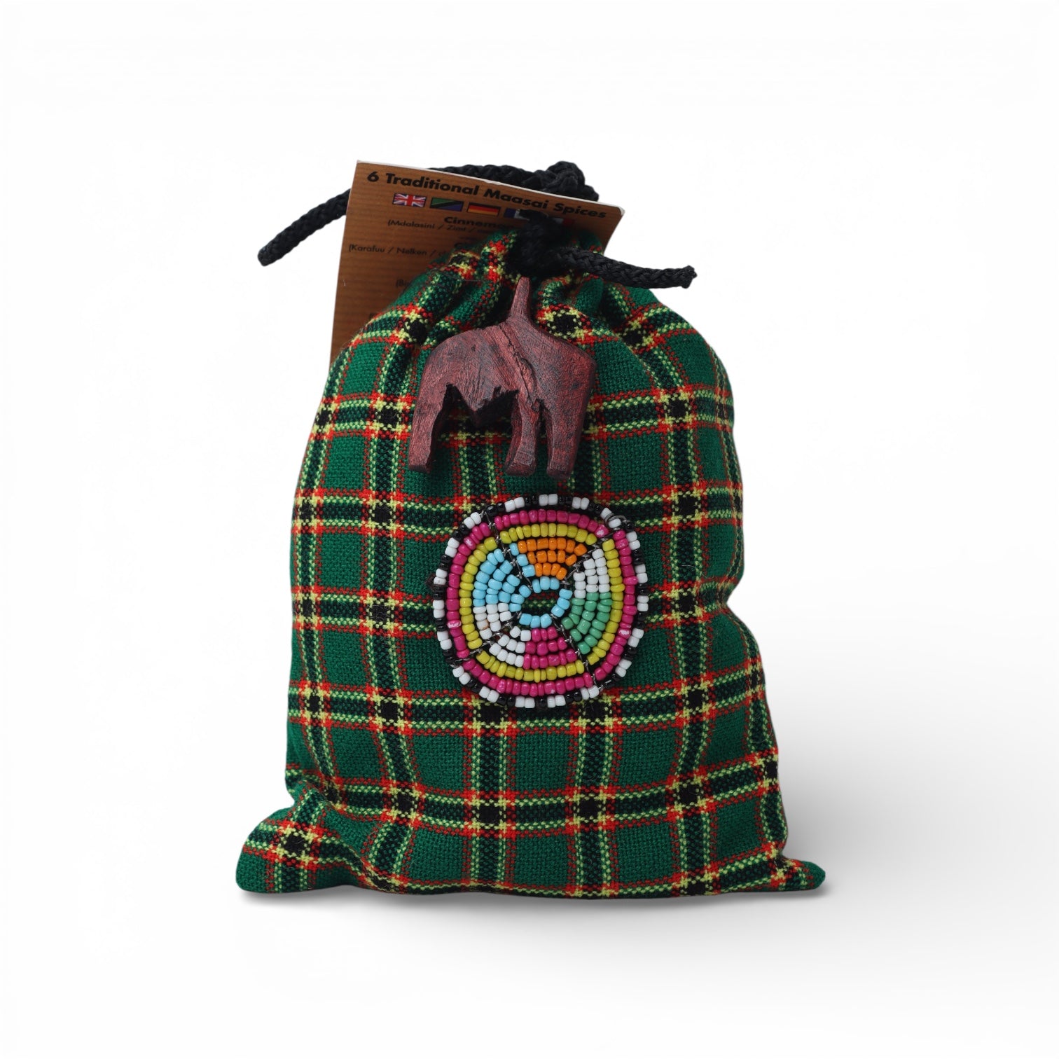 Traditionelle Maasai-Gewürze – Dekorative Geschenktasche