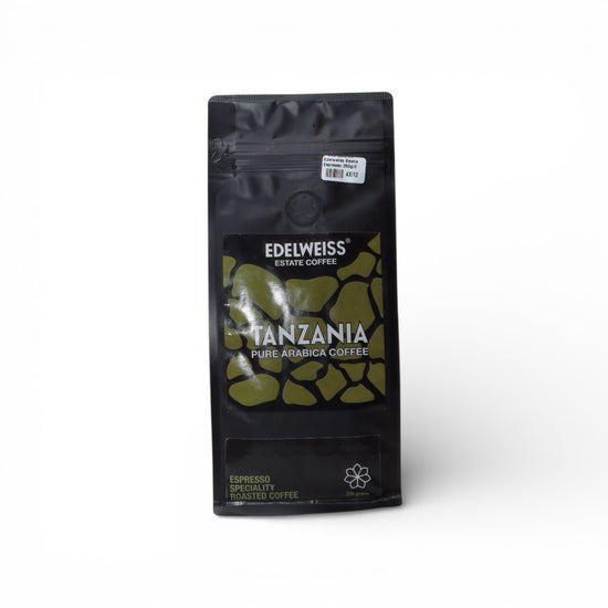 Café moulu ou en grains Edelweiss - Pur arabica - Café de spécialité torréfié pour espresso - 250g