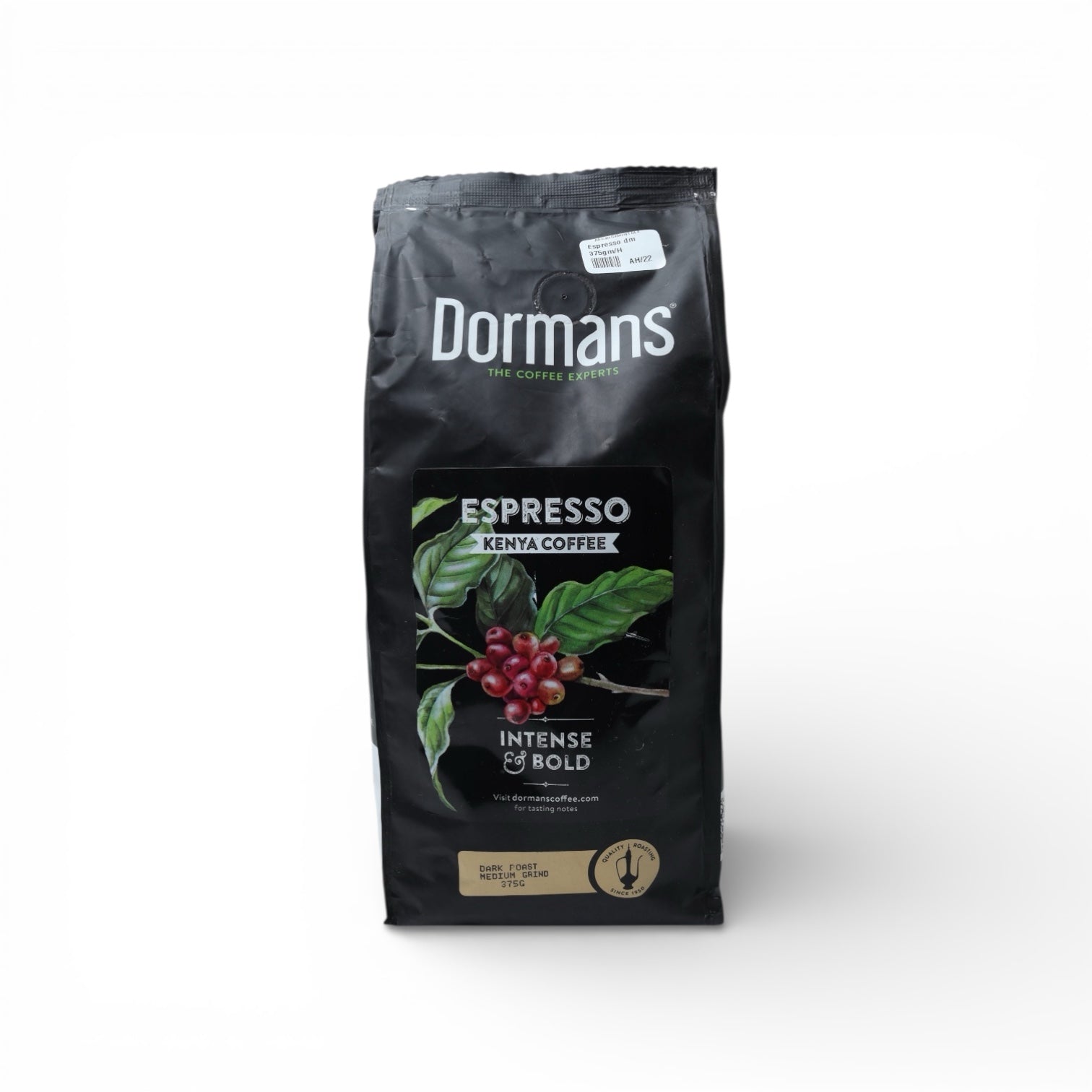 Dormans Coffee -Espresso - Intense & bold - Dark roast - 375g