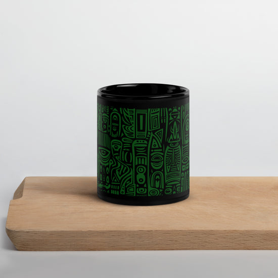 Black Glossy Mug