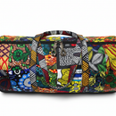 African Patchwork Duffel Bag – Top View