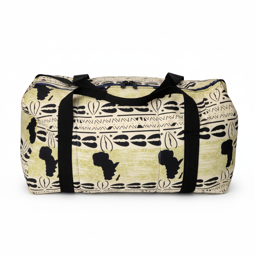 African Heritage Duffle Bag - top view